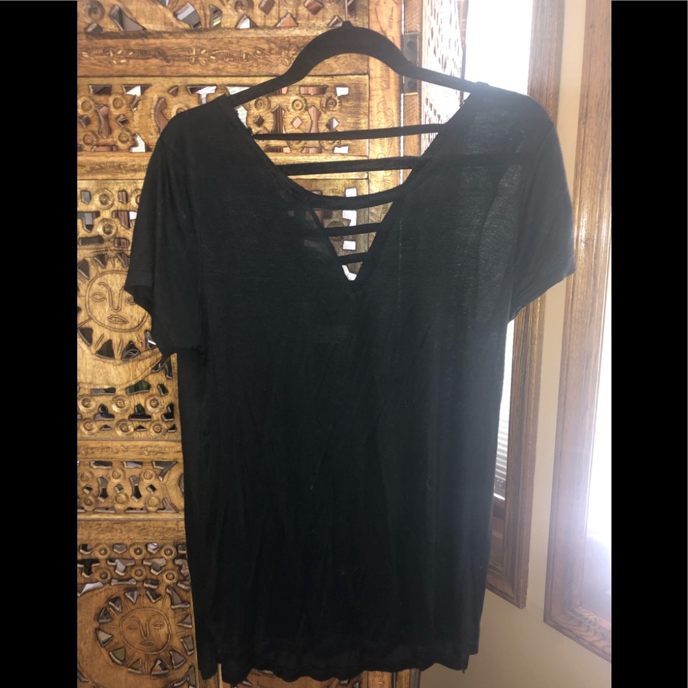 Black cotton shirt